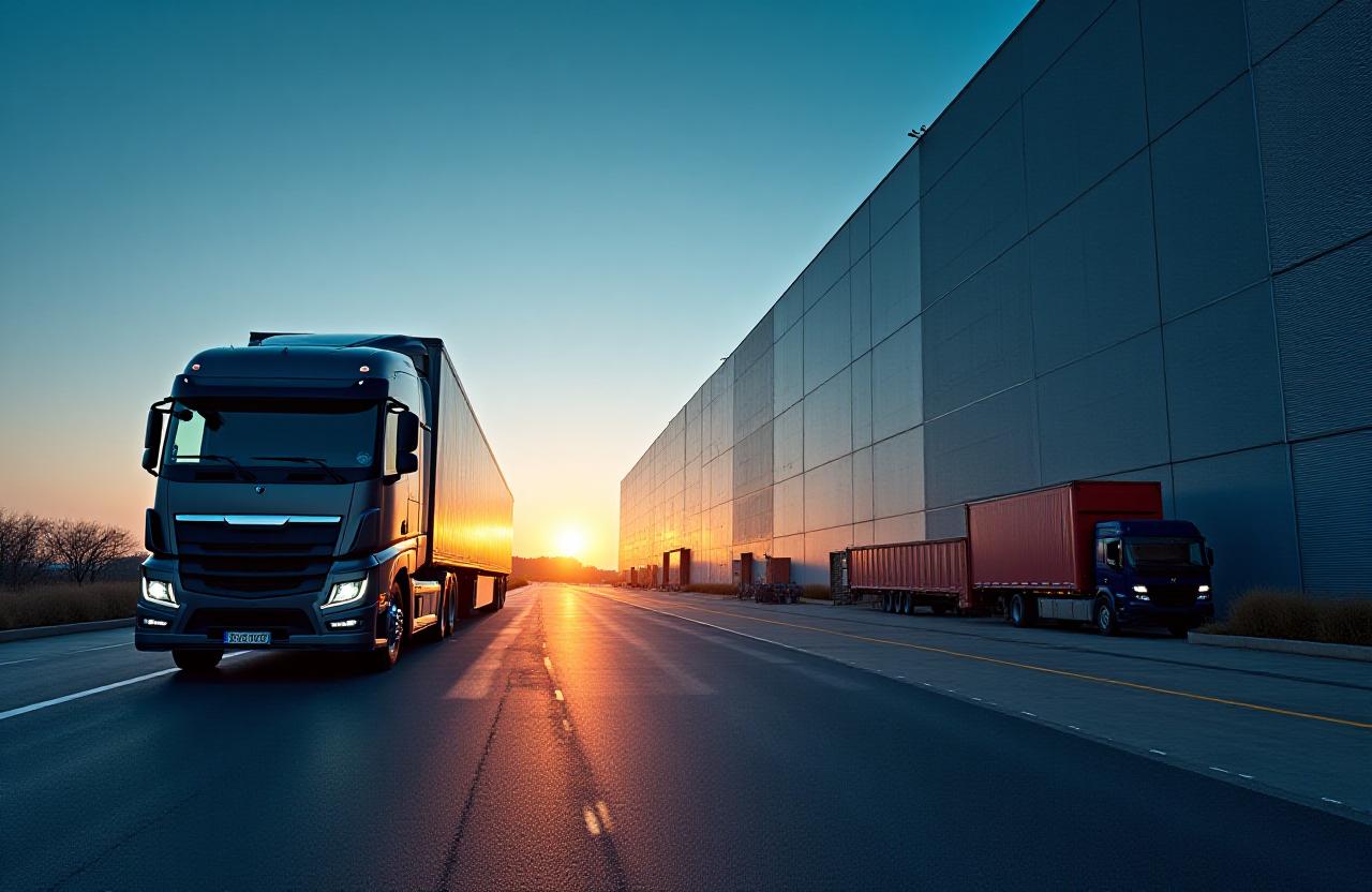 Logistics and freight distribution center